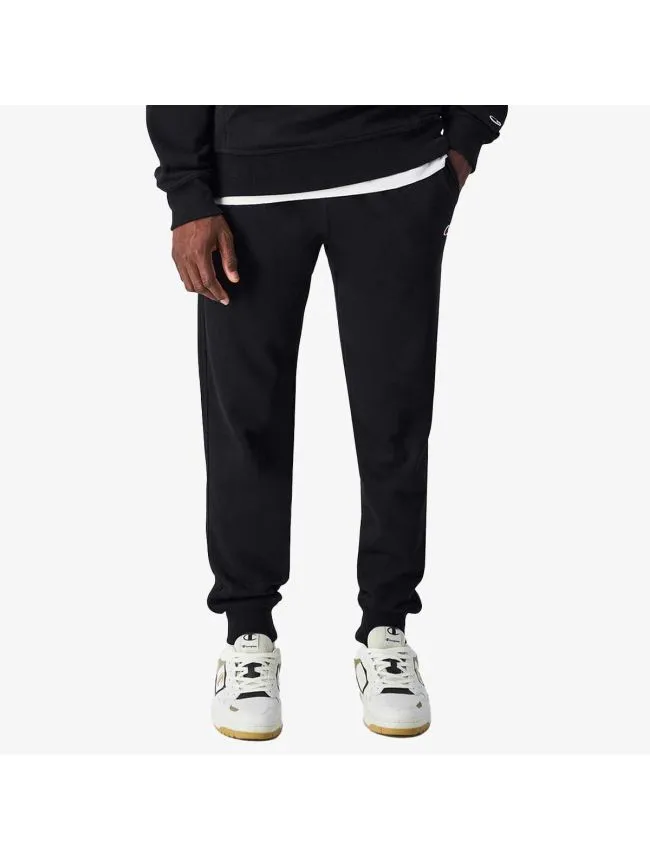 Rib cuff pants