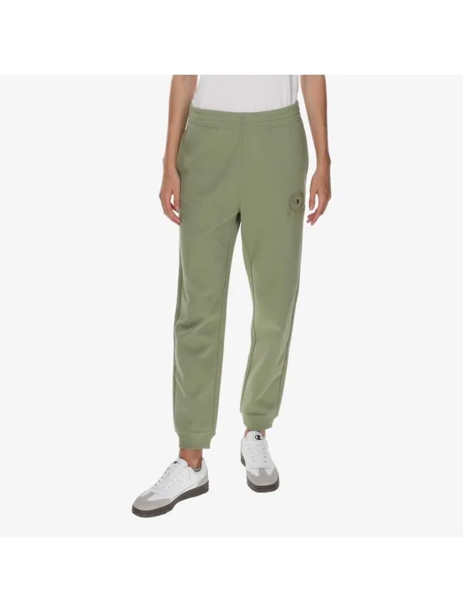 Rib cuff pants