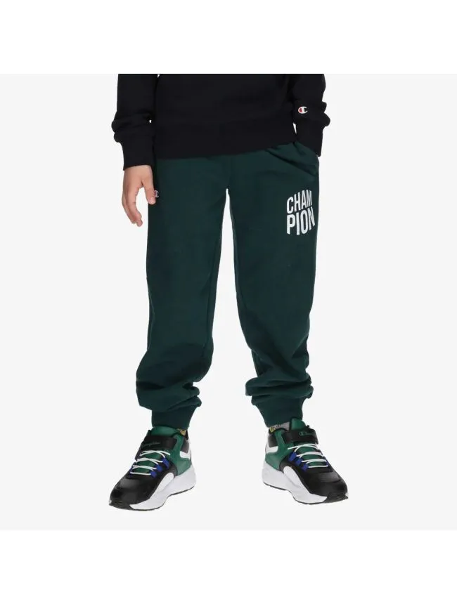 Rib cuff pants
