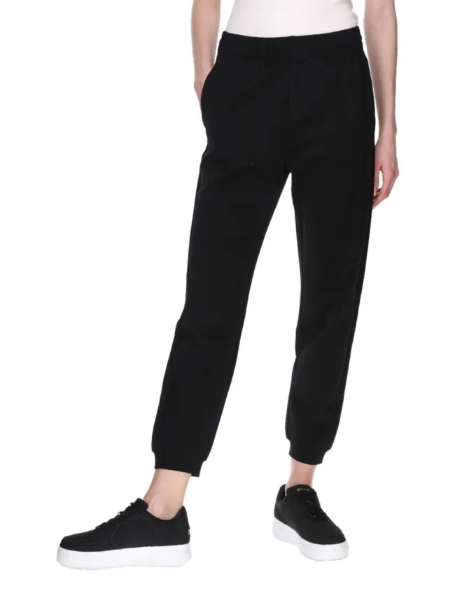 Rib cuff pants