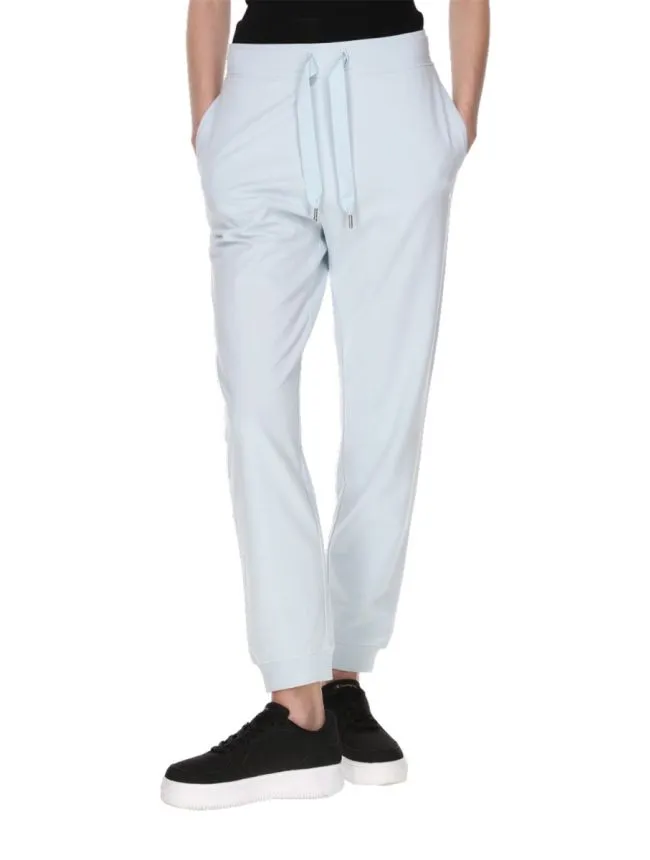 Rib cuff pants