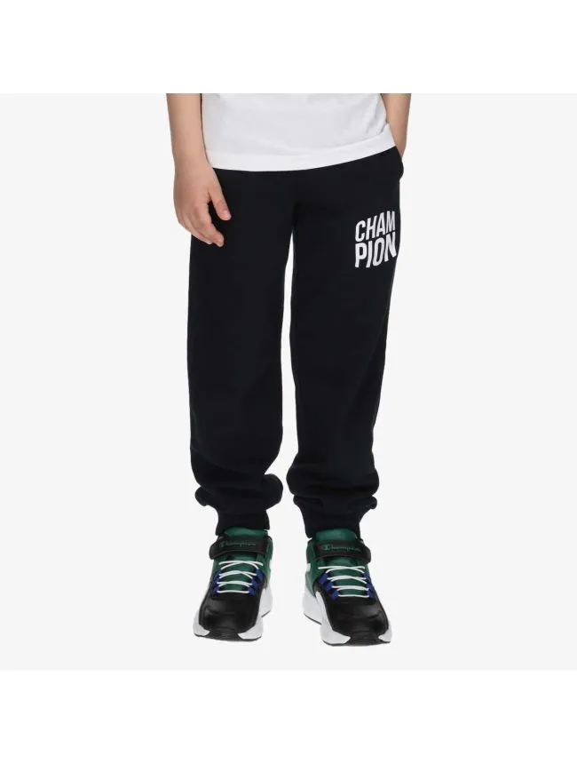 Rib cuff pants