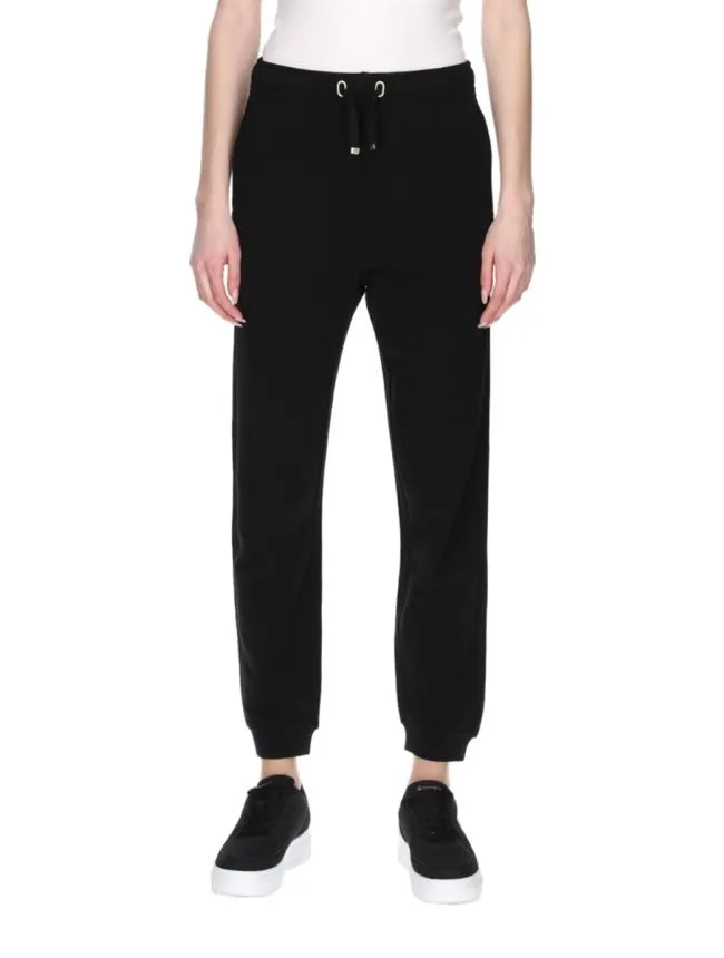 Rib cuff pants