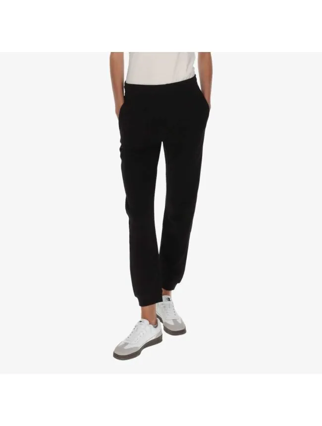 Rib cuff pants