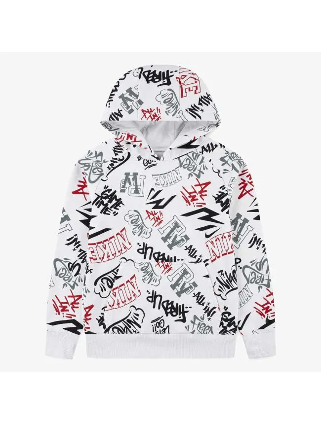 Rwb graffiti tag hoodie