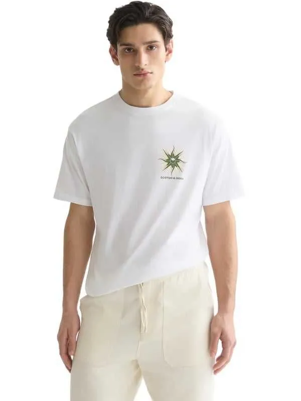 Scotch &amp; soda - bela muška majica