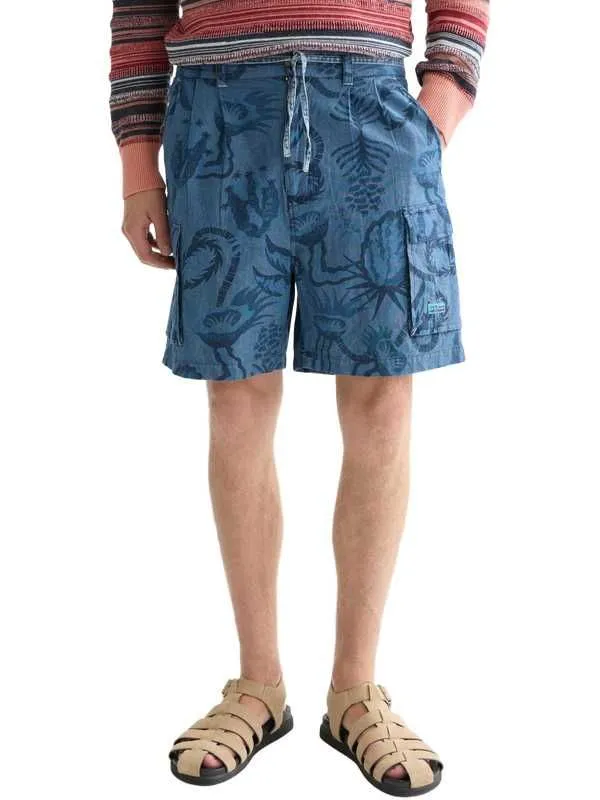 Scotch &amp; soda - plave muške kargo bermude