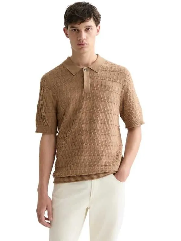 Scotch &amp; soda - pletena muška polo majica