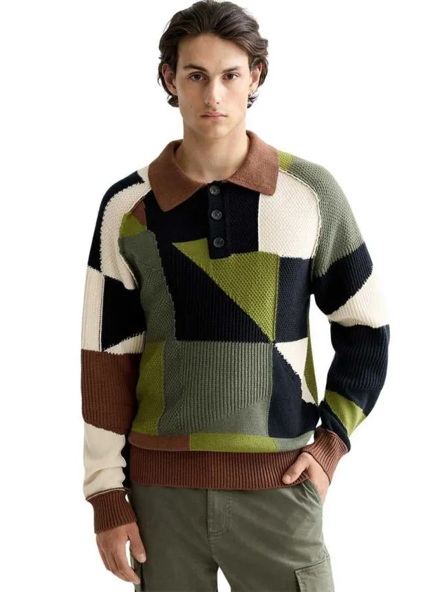 Scotch&soda - Šareni muški džemper