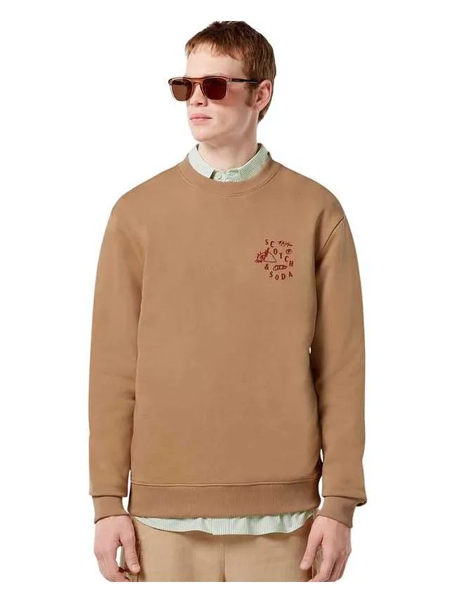 Scotch&soda - braon muška dukserica