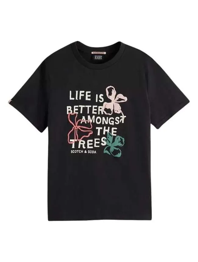 Scotch&soda - crna ženska majica