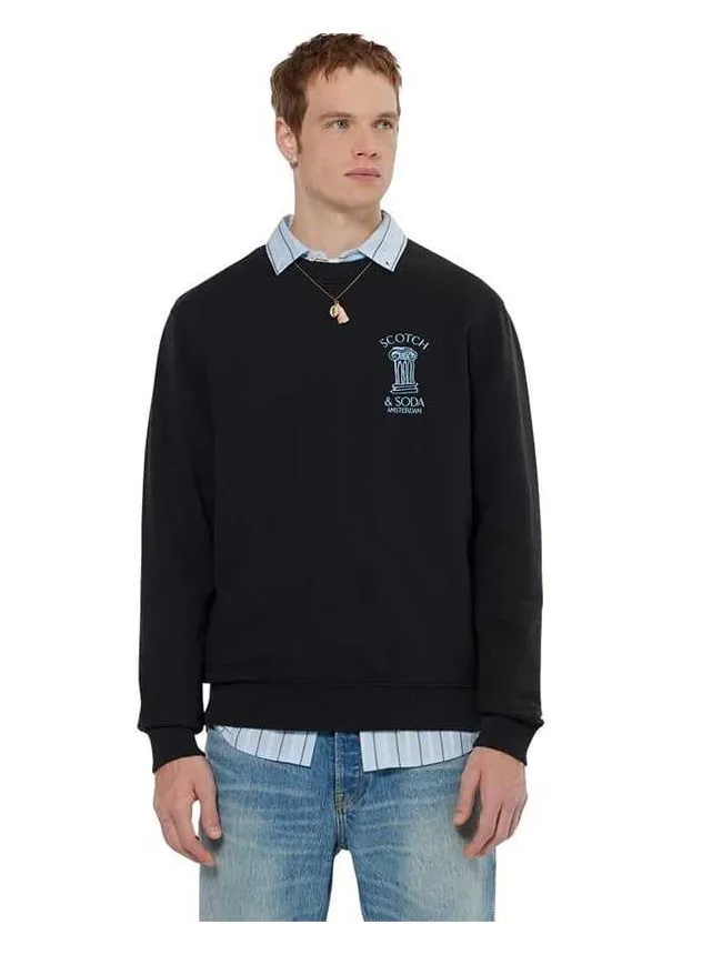 Scotch&soda - crna muška dukserica