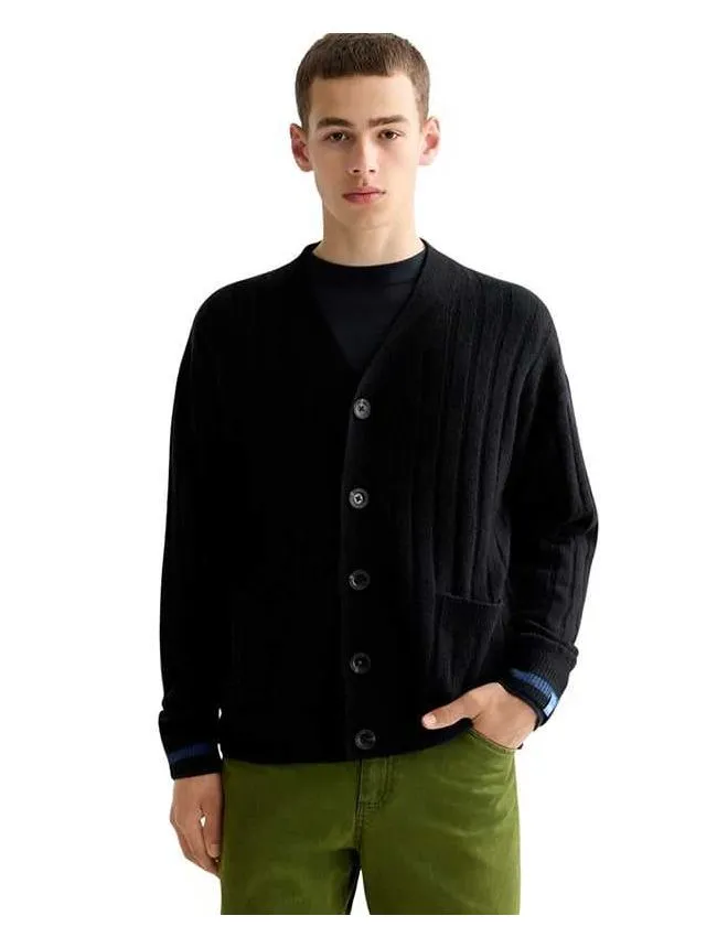 Scotch&soda - crni muški kardigan