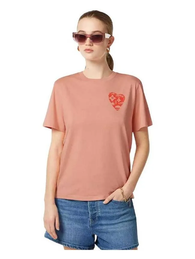 Scotch&soda - koralna ženska majica