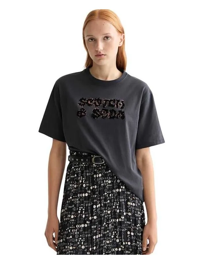 Scotch&soda - loose fit ženska majica