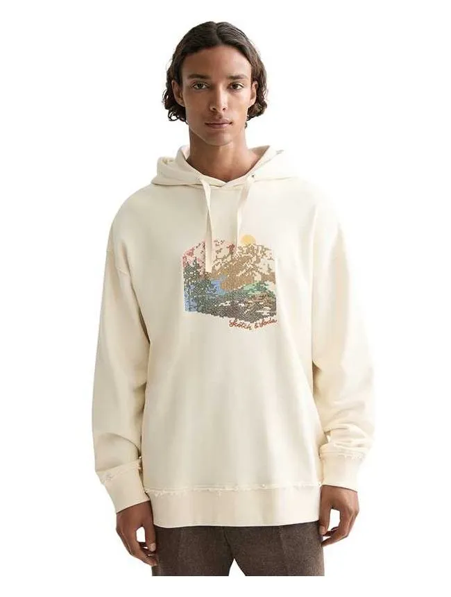 Scotch&soda - loose fit muški duks