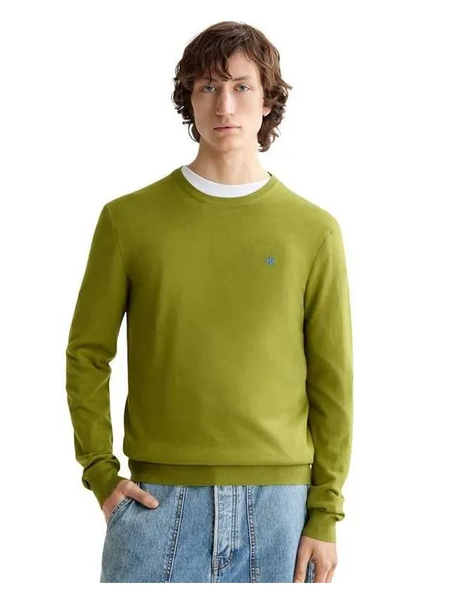 Scotch&soda - maslinasti džemper za muškarce