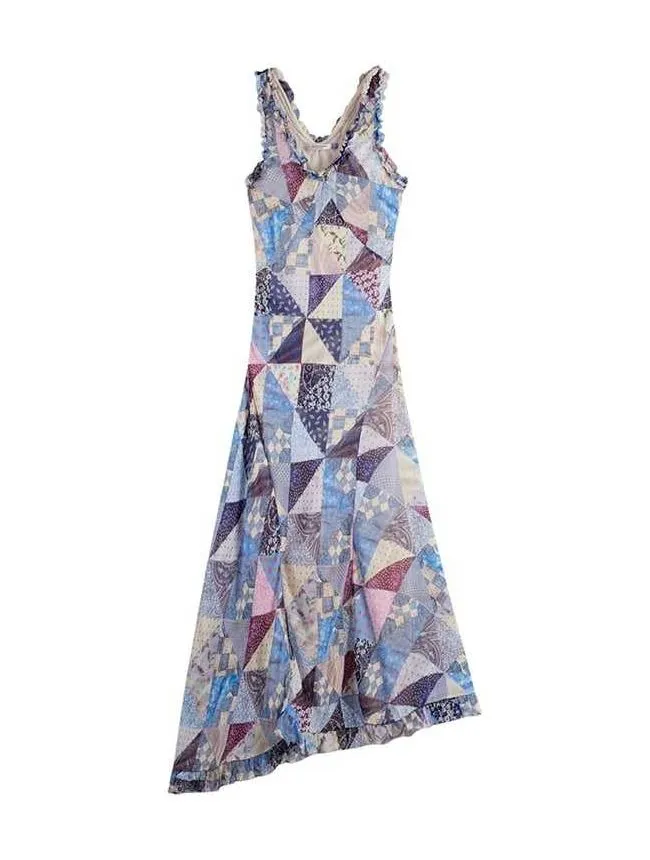 Scotch&soda - maxi haljina sa karnerima