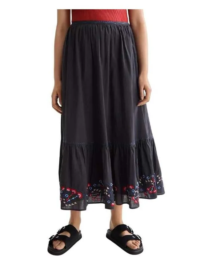 Scotch&soda - maxi suknja sa vezom