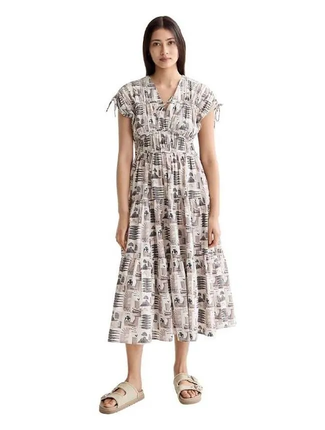 Scotch&soda - midi haljina sa printom