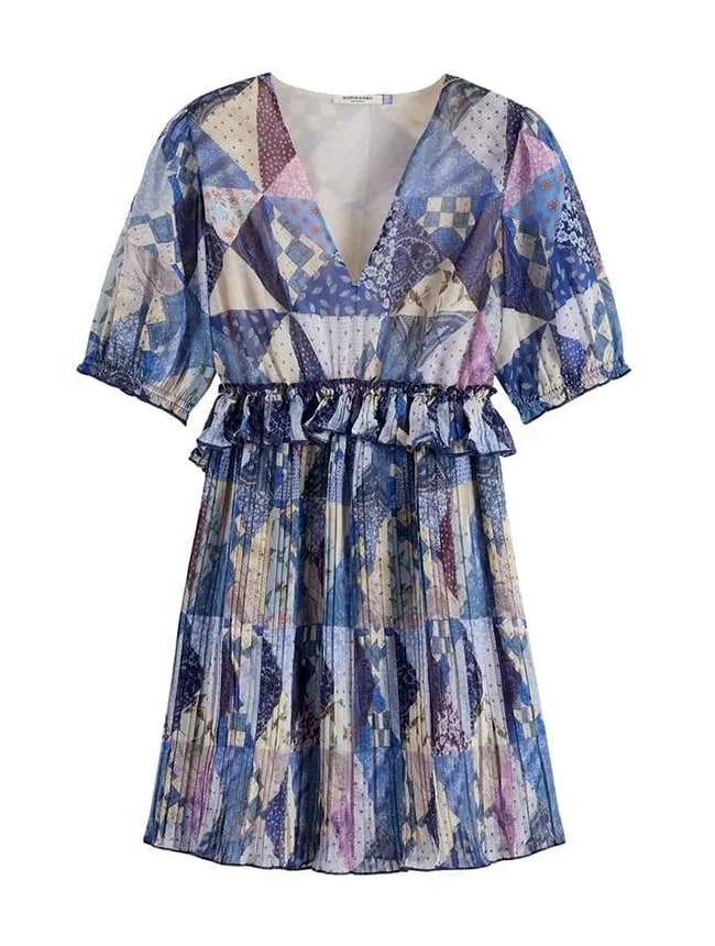 Scotch&soda - mini haljina sa printom