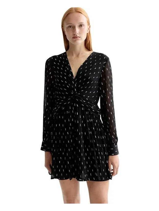 Scotch&soda - mini haljina sa v izrezom