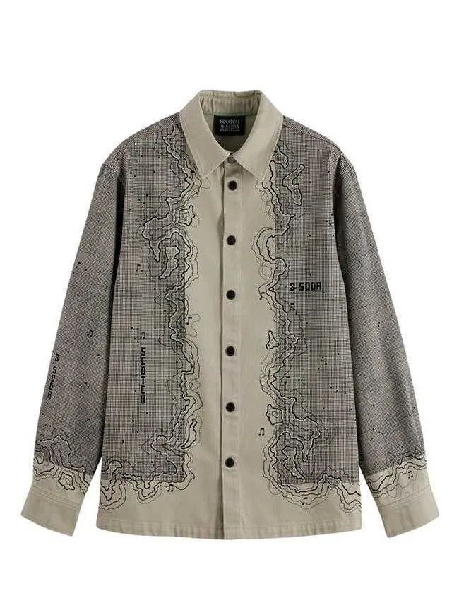 Scotch&soda - muška natkošulja sa printom