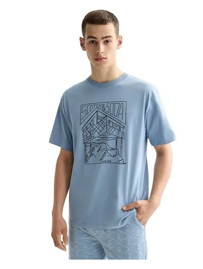 Scotch&soda - pamučna muška majica