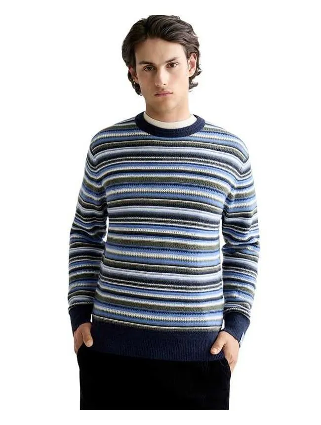 Scotch&soda - prugasti muški džemper