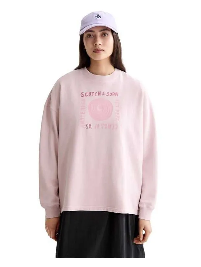 Scotch&soda - roze ženski duks