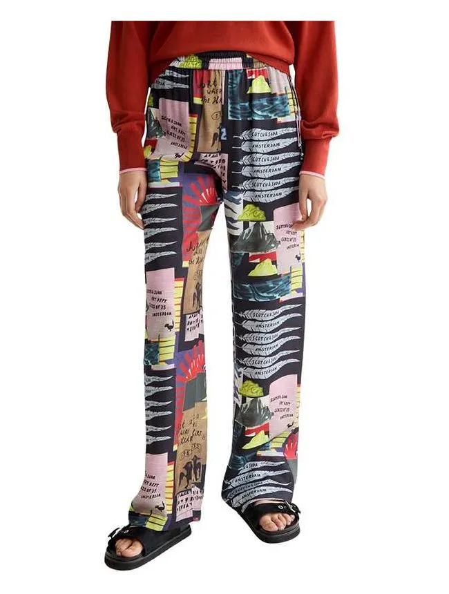 Scotch&soda - viskozne ženske pantalone