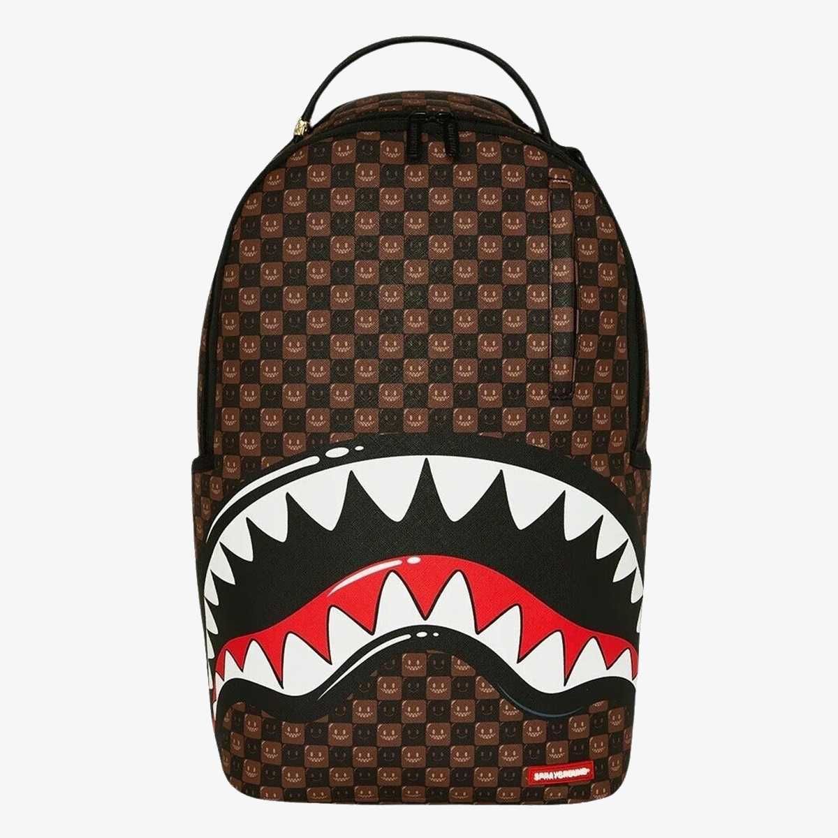 Sharks in paris wtf bubble brown check b