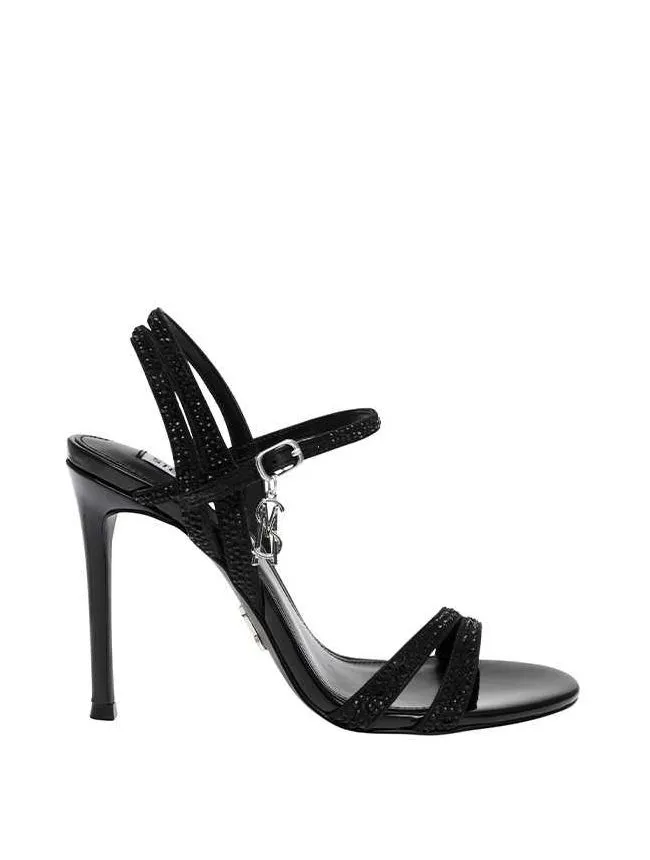 Steve madden - crne sandale na štiklu