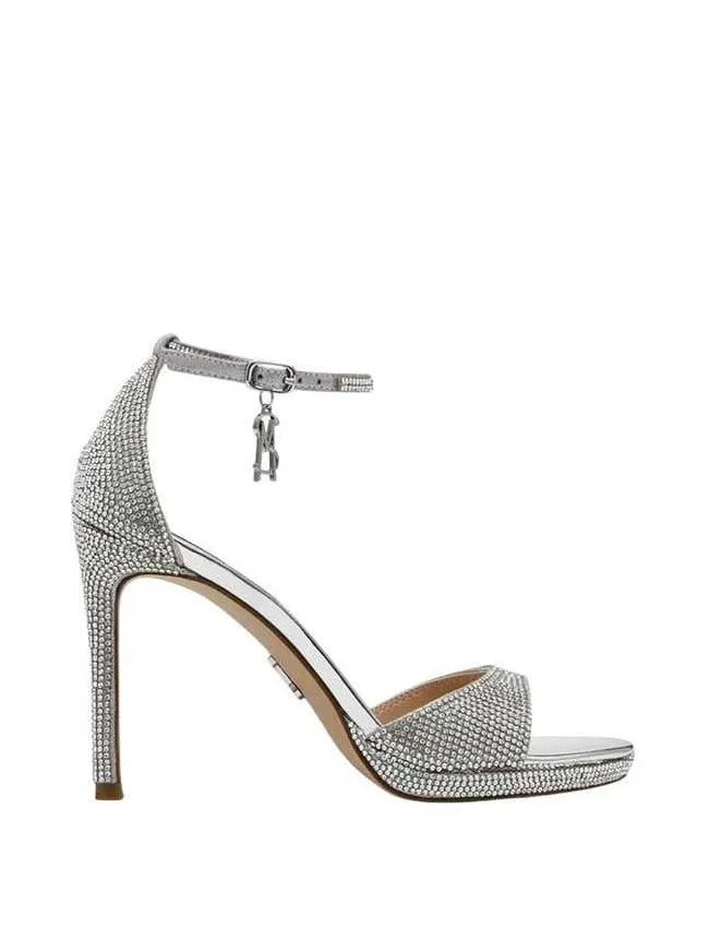 Steve madden - srebrne sandale sa štiklom