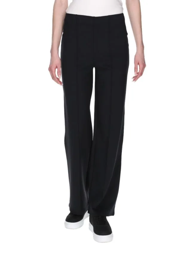 Straight hem pants