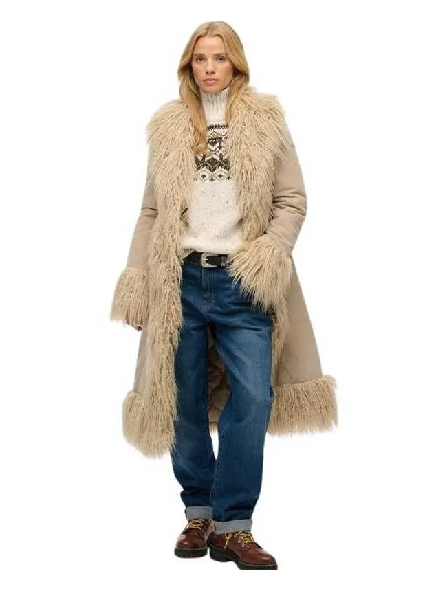 Superdry - bež ženski kaput