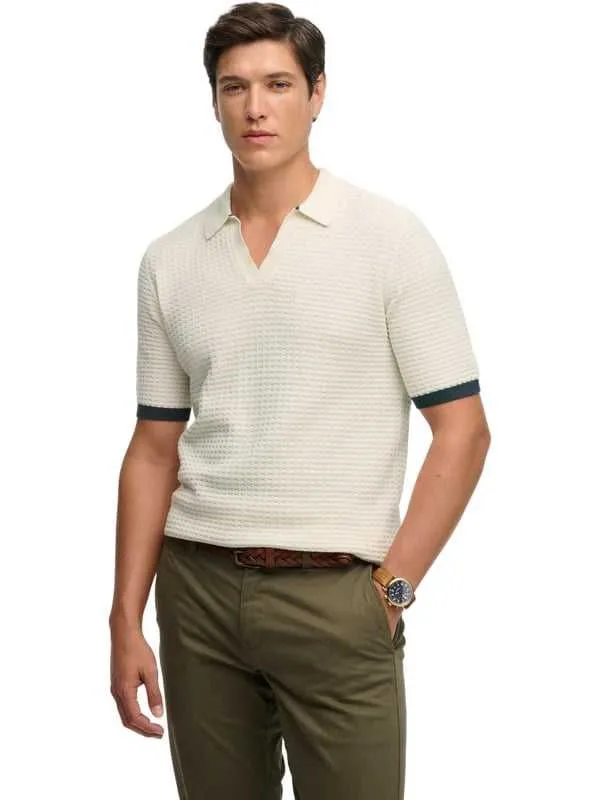 Superdry - bež muška polo majica