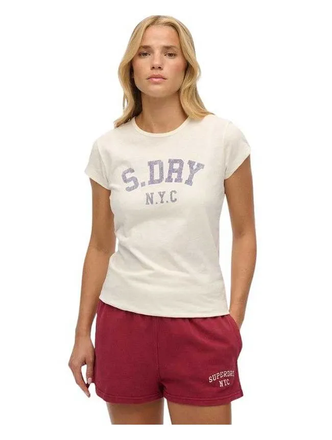 Superdry - bela ženska majica