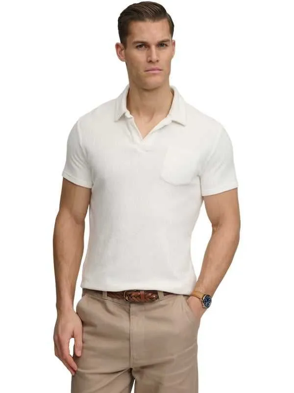 Superdry - bela muška polo majica