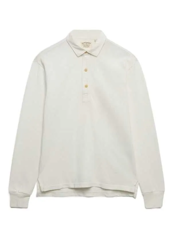 Superdry - bela muška polo majica