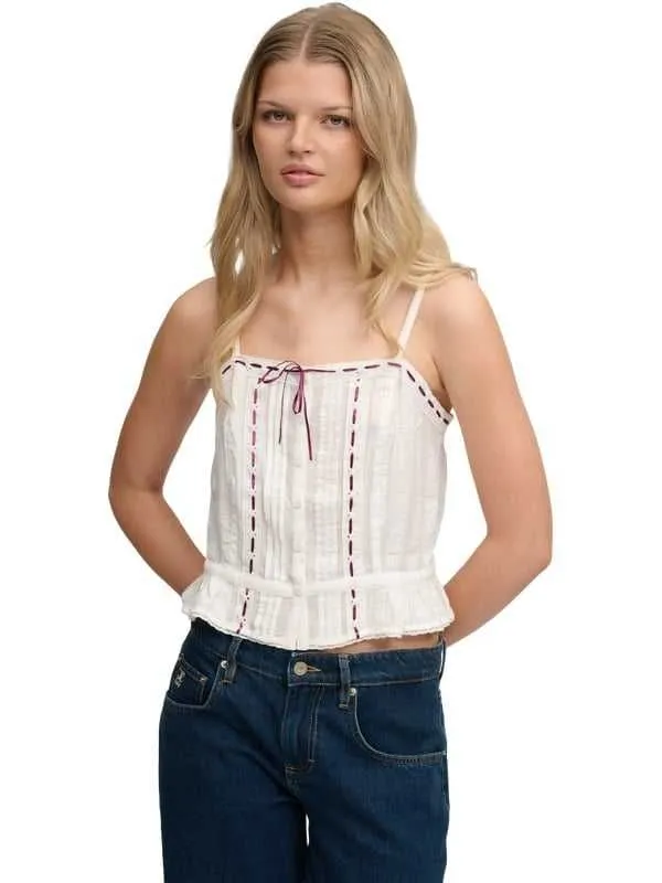 Superdry - beli ženski top na bretele