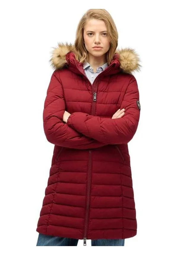 Superdry - bordo ženska jakna