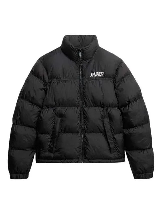 Superdry - crna puffer jakna za žene