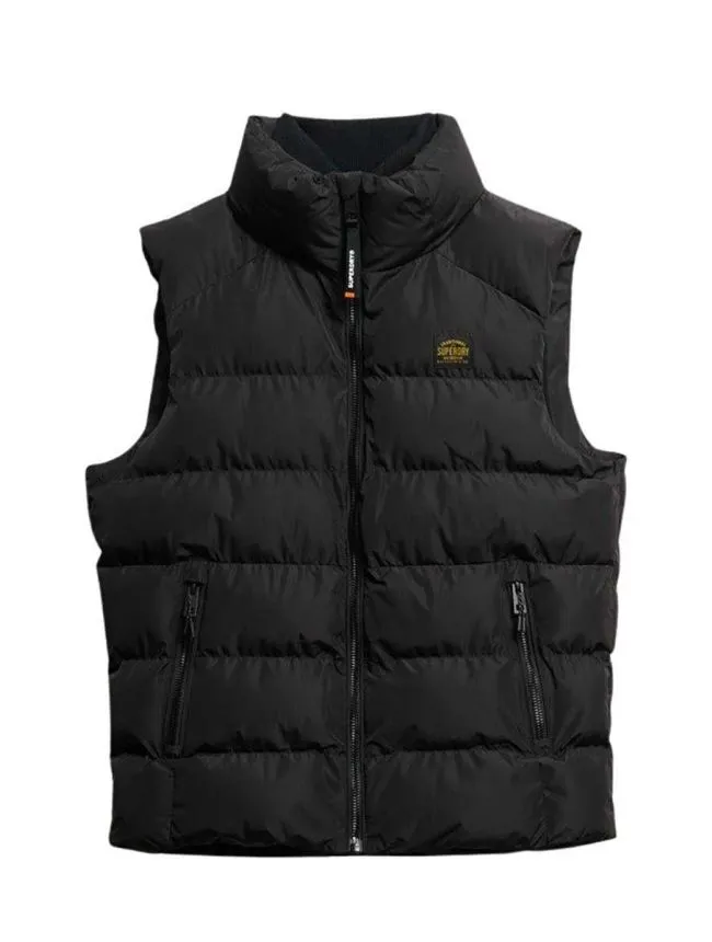 Superdry - crni muški prsluk