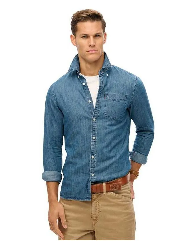 Superdry - denim muška košulja