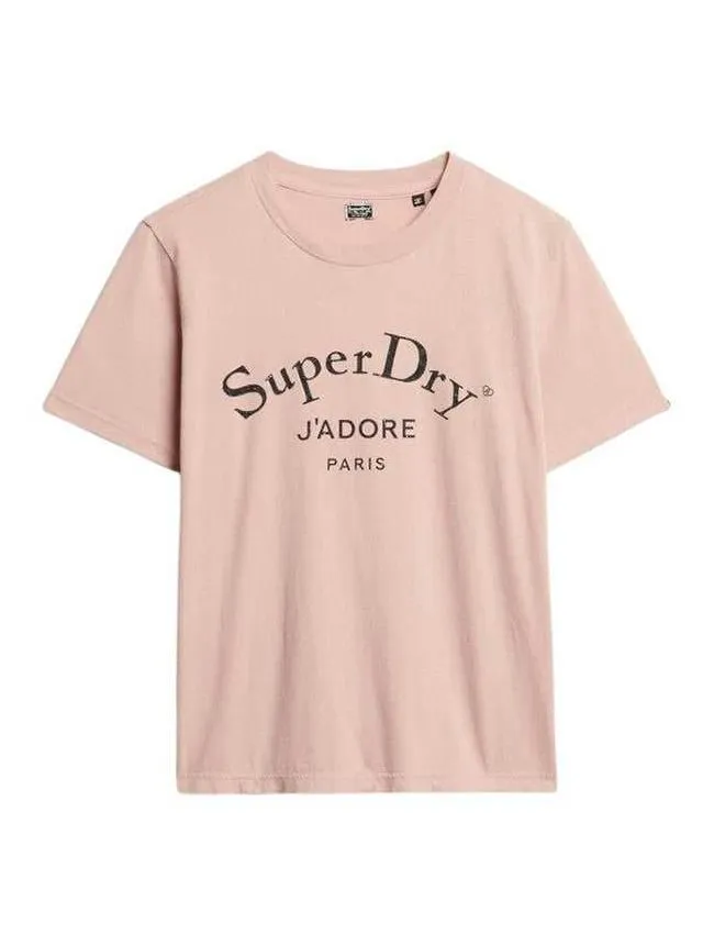 Superdry - Ženska logo majica