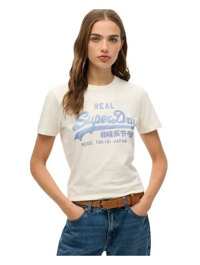 Superdry - Ženska logo majica