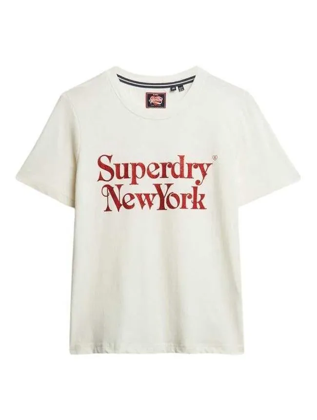 Superdry - Ženska logo majica