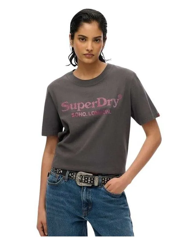 Superdry - Ženska logo majica