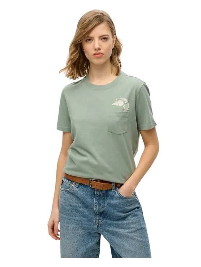 Superdry - Ženska majica sa printom na leđima